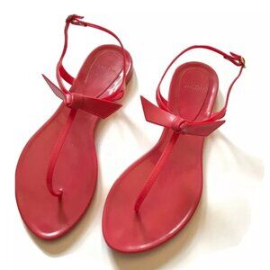 Alexandre Birman Clarita Jelly Sandals | Red | 38